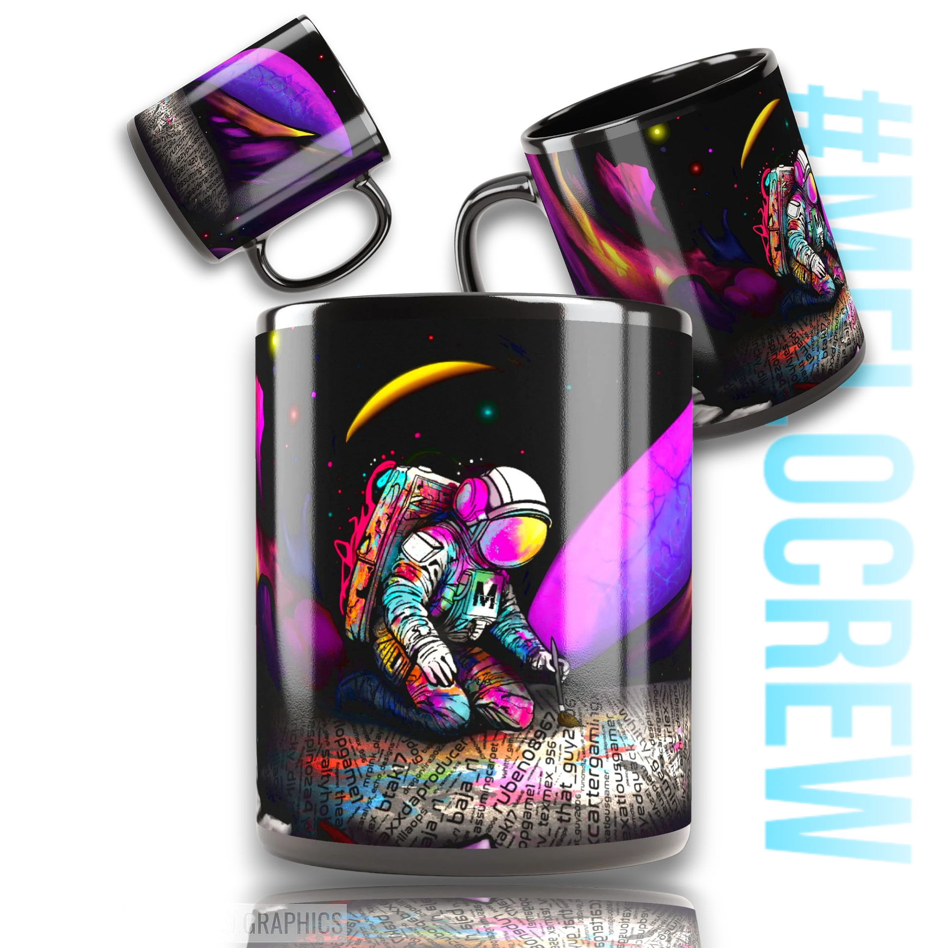 #MELOtober 2023 Personalized MELO CREW Founders - Glossy Mug | #MadeByMELO product image (1)