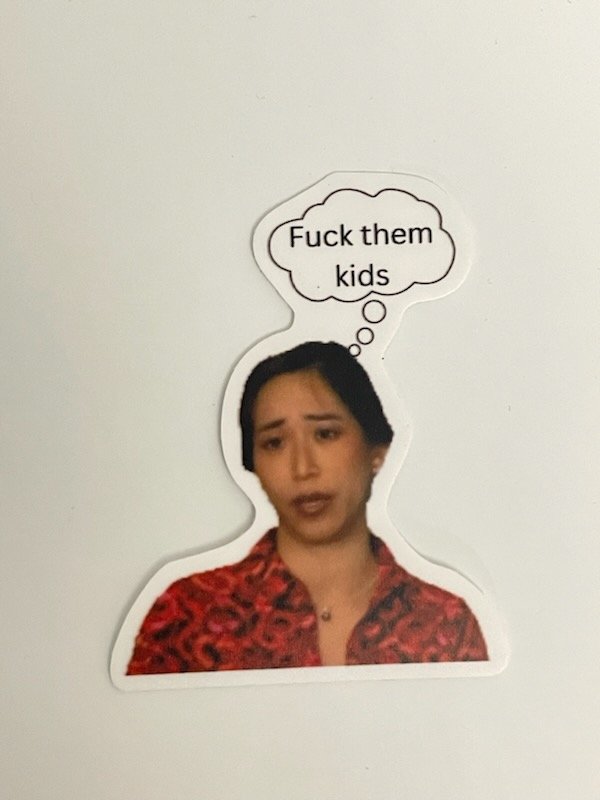 F Them Kids Sticker product image (1)