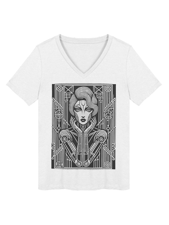 Android Girlfriend V-Neck product image (1)