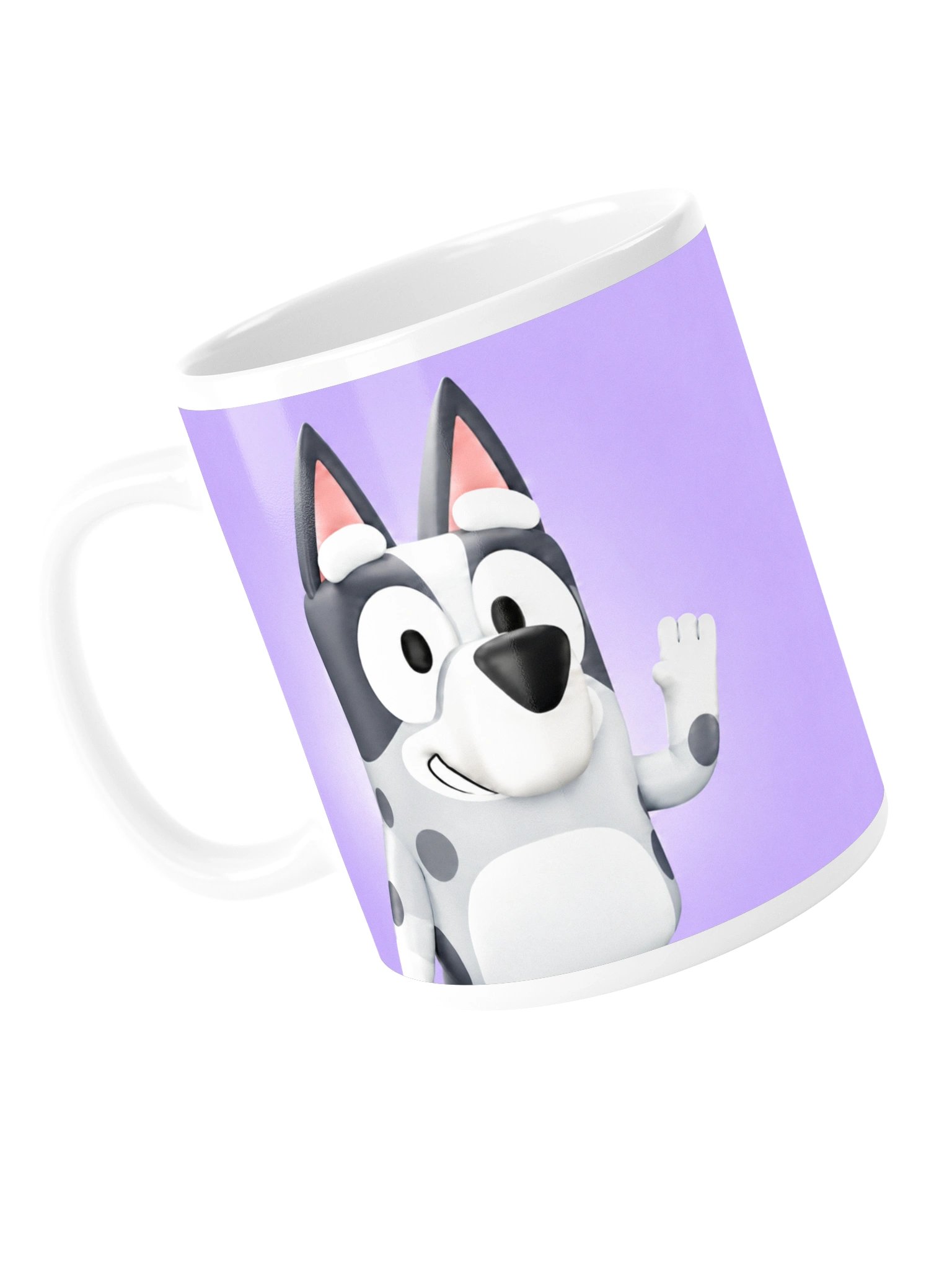 Grey Puppy - Premium White Glossy Mug product image (5)