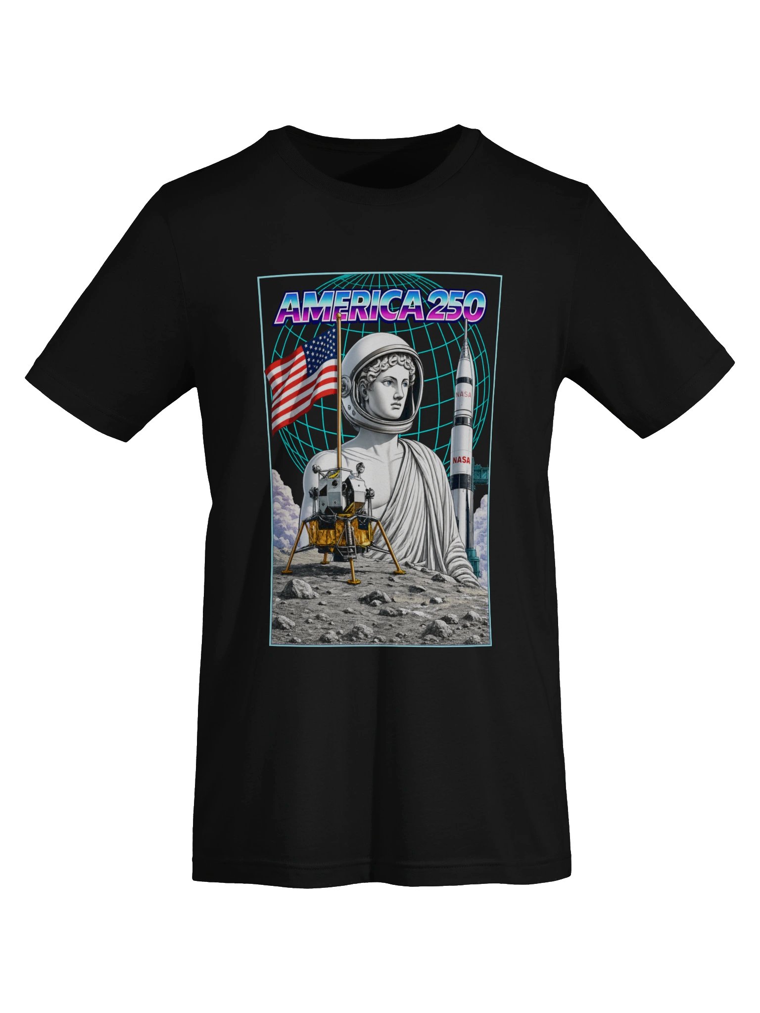America 250 Astronaut Statue Tee product image (34)