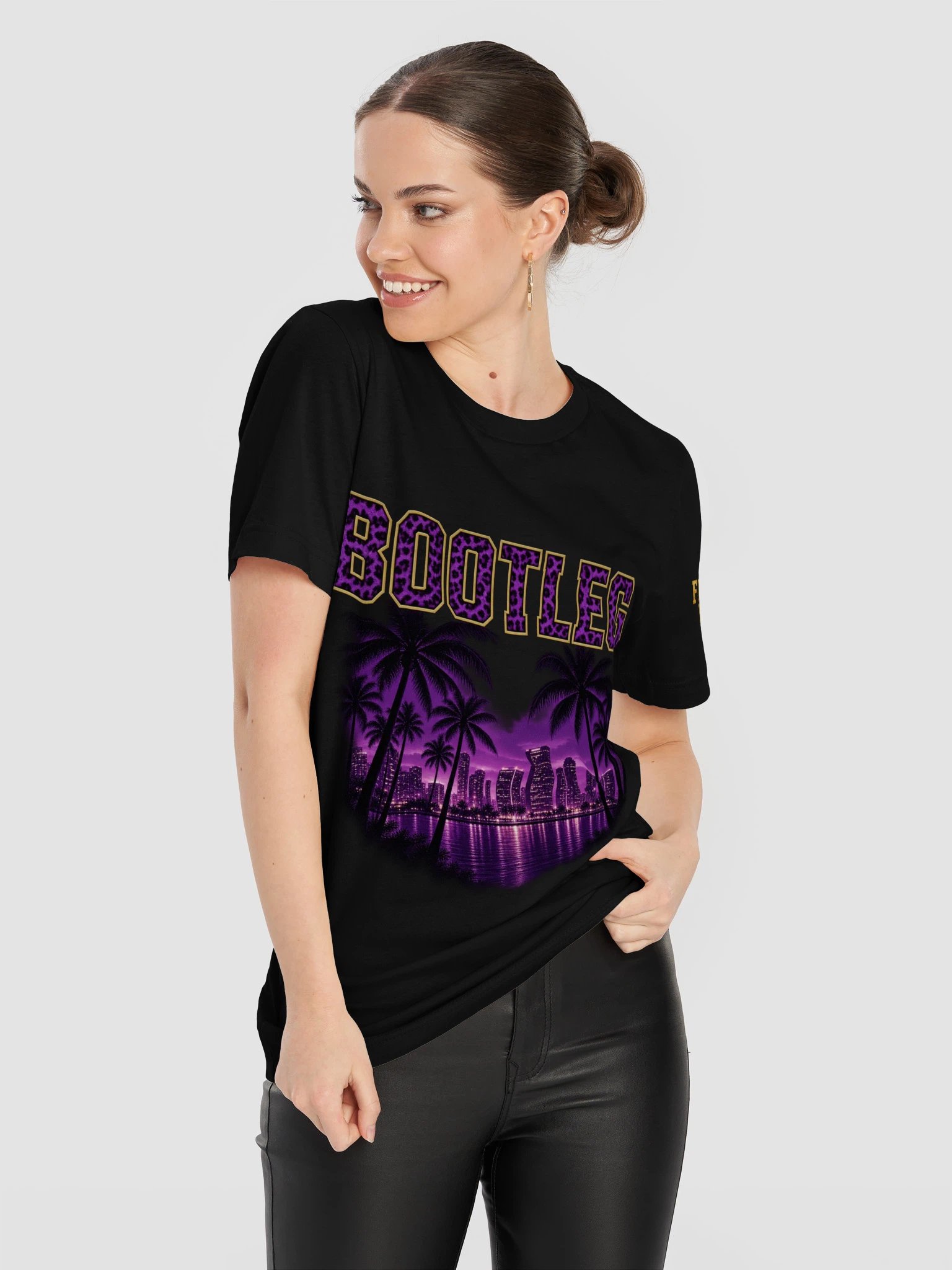 BOOTLEG Purple Leopard Tee product image (11)