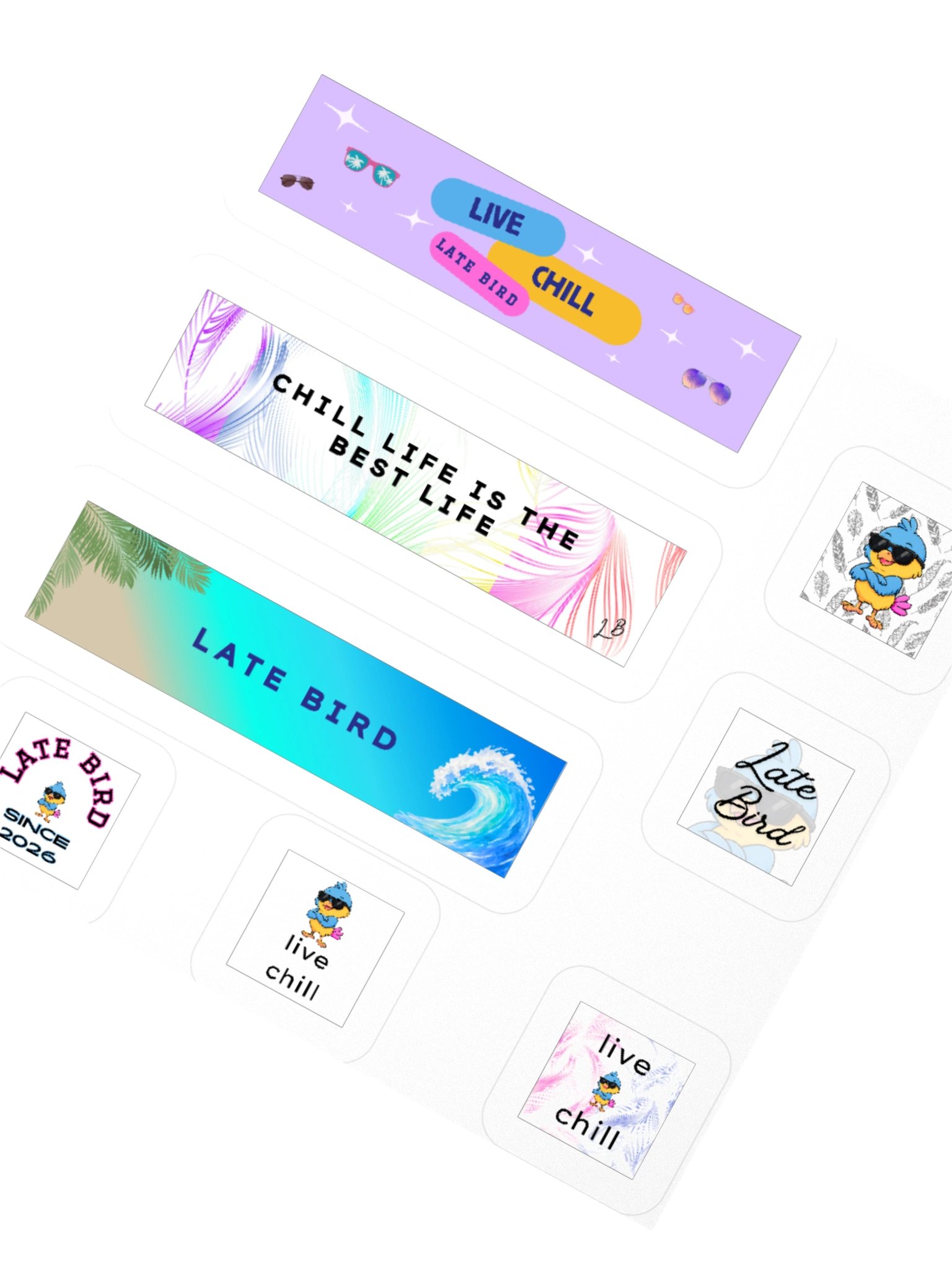 Late Bird Stickers product image (2)