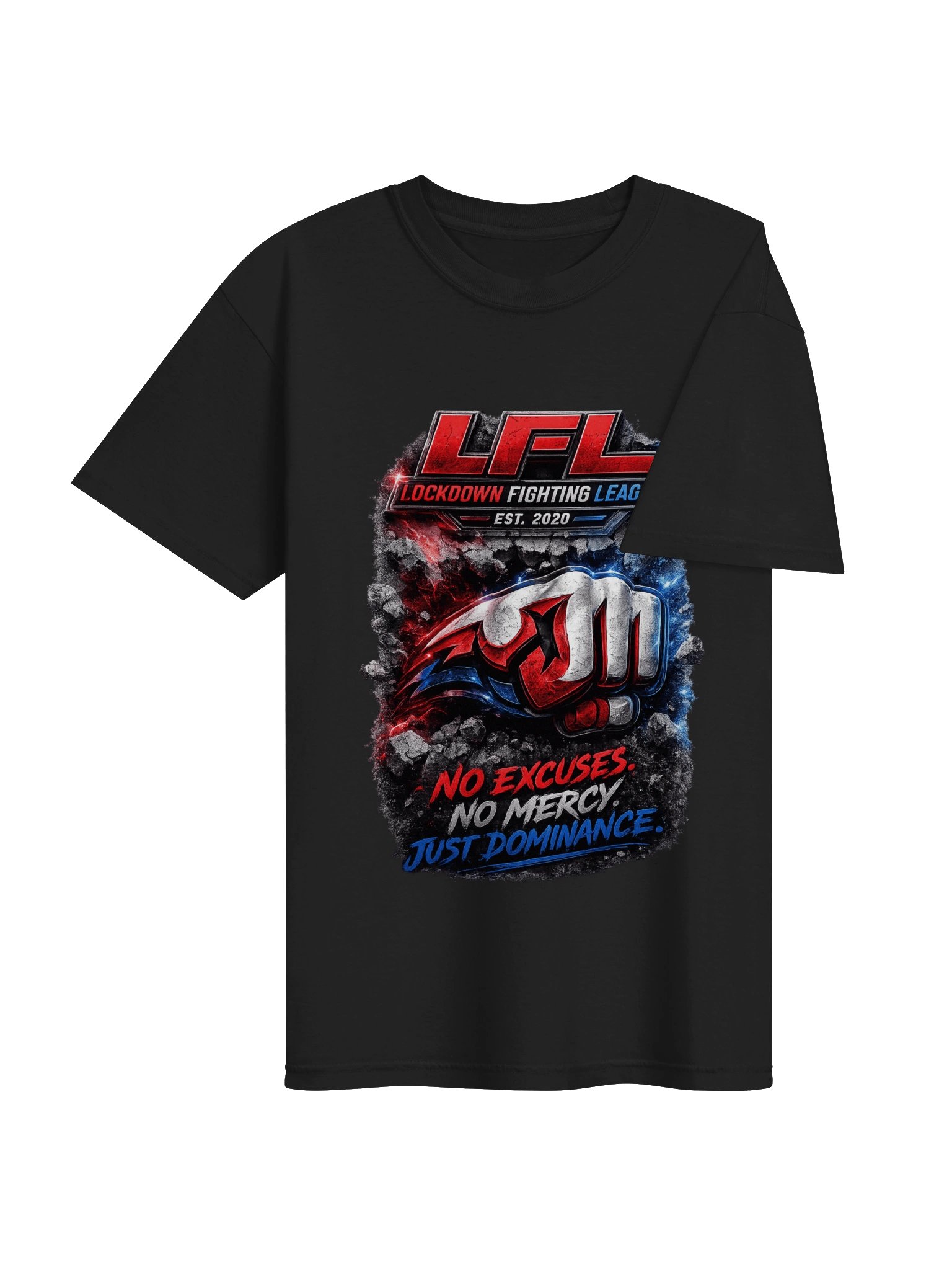 LFL Lockdown Fighting League Fist Tee product image (4)