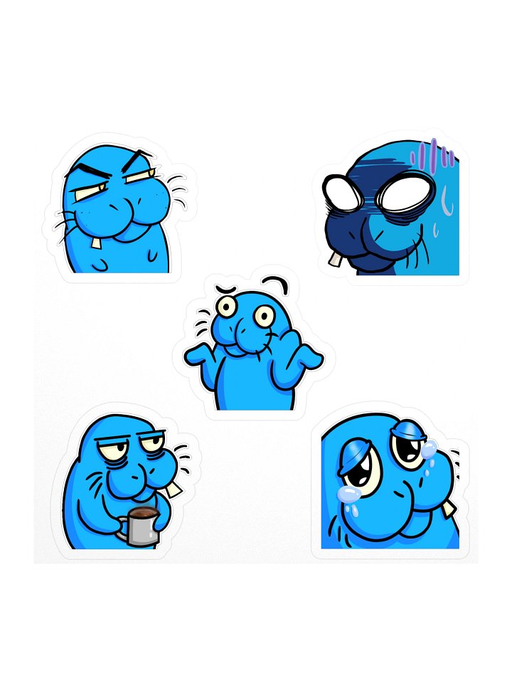 "Done With Life" Sticker Pack product image (1)