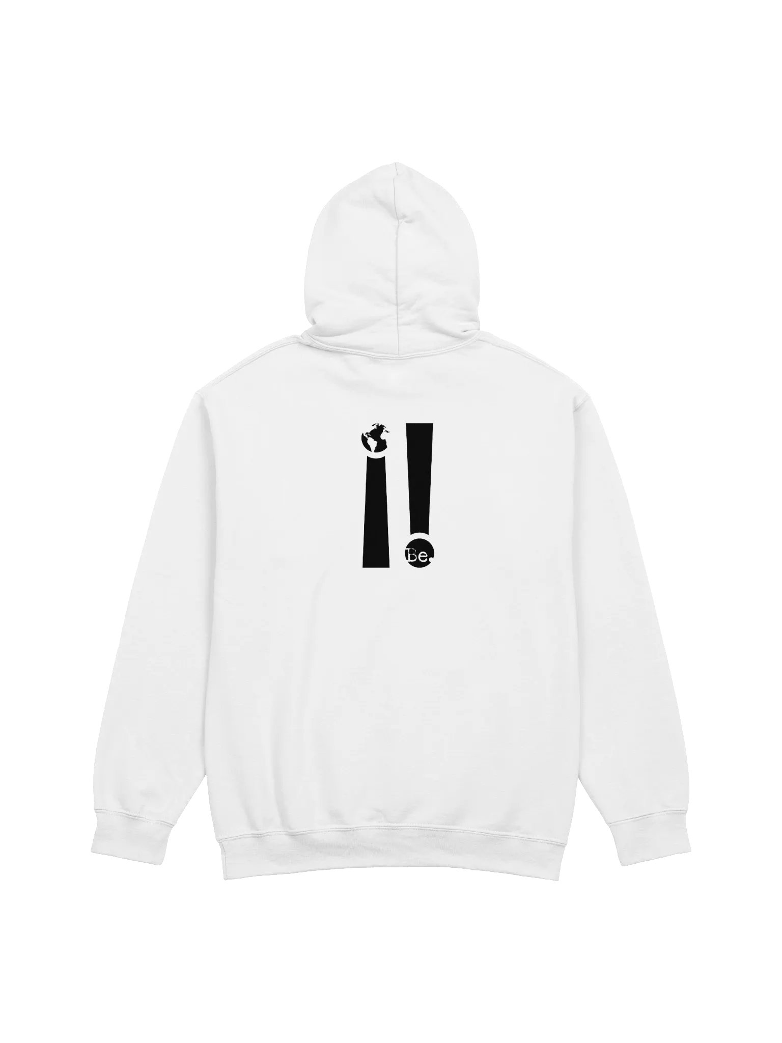 Just Be Simple White Hoodie product image (3)