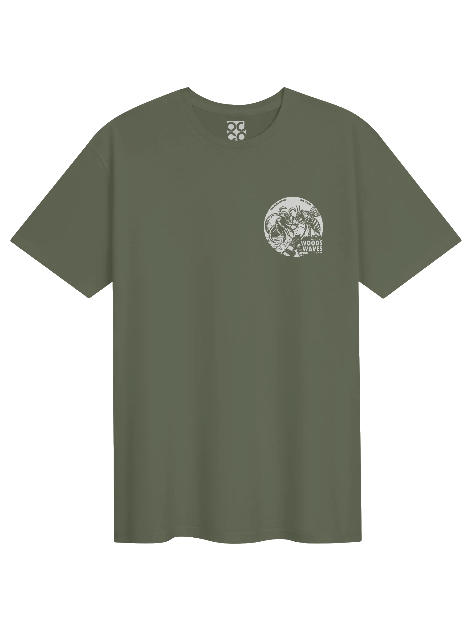 Woods to Waves 2025 –Tournament Stamp Shirt product image (2)