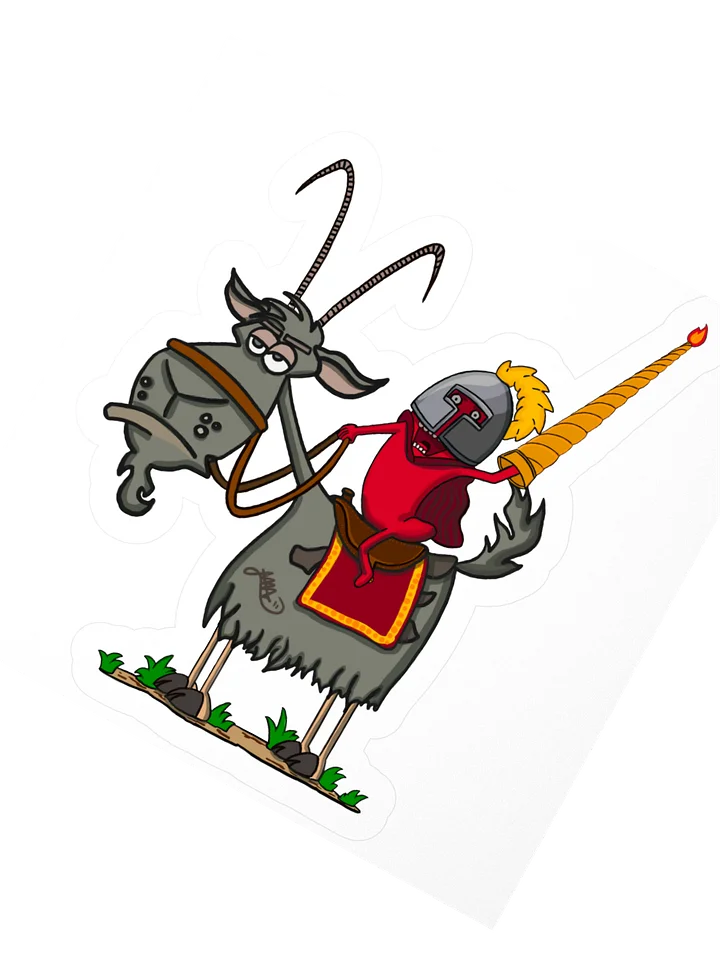 Knight Chilly & The GOAT! Kiss Cut Sticker product image (5)