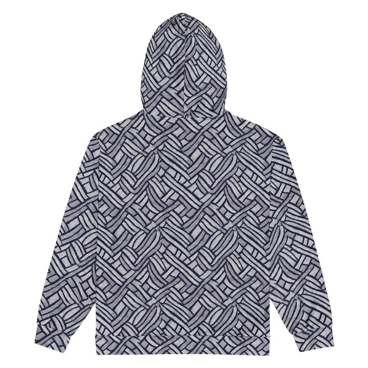 Grey Rectangles Hoodie product image (2)