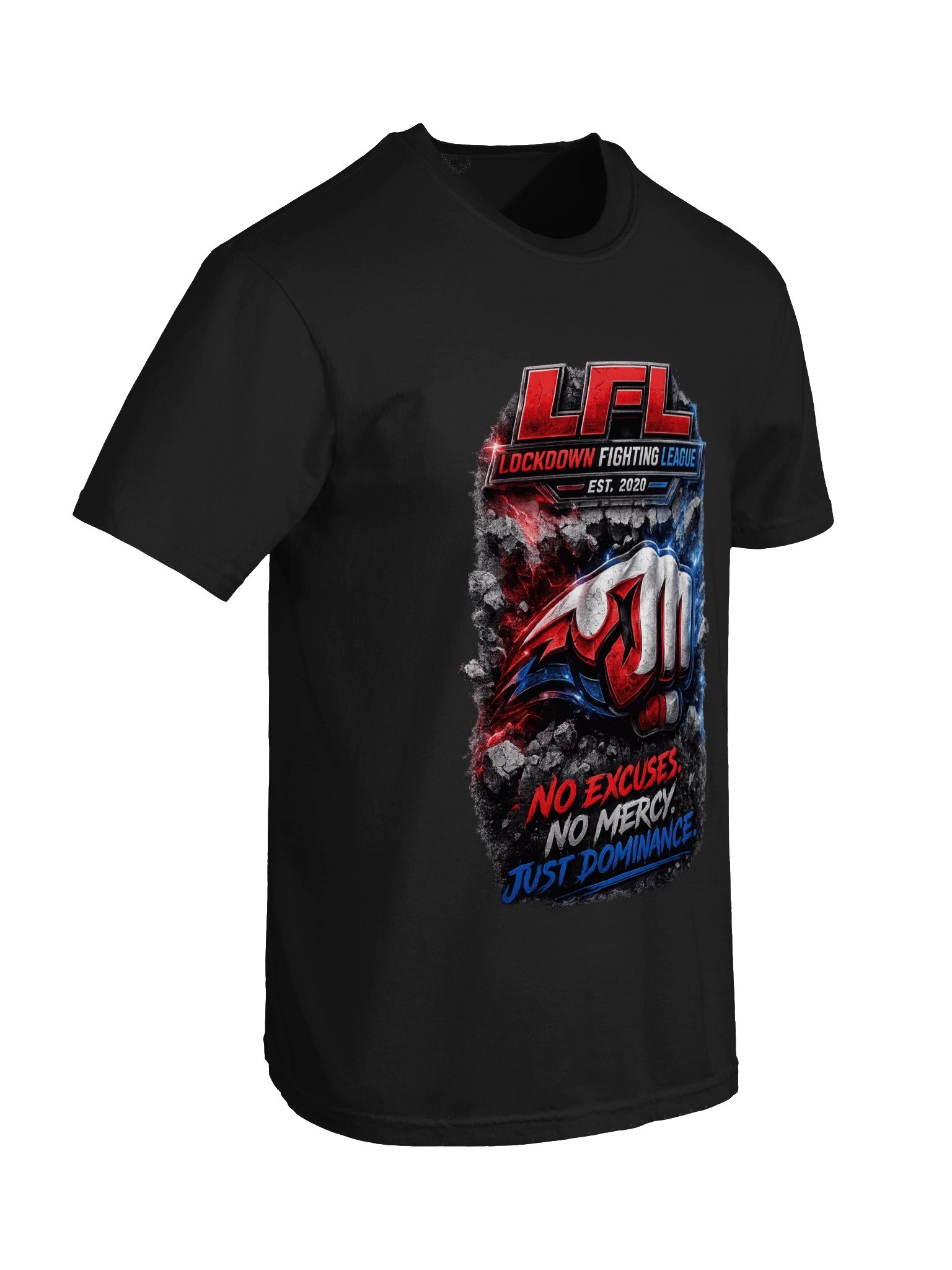 LFL Lockdown Fighting League Fist Tee product image (6)