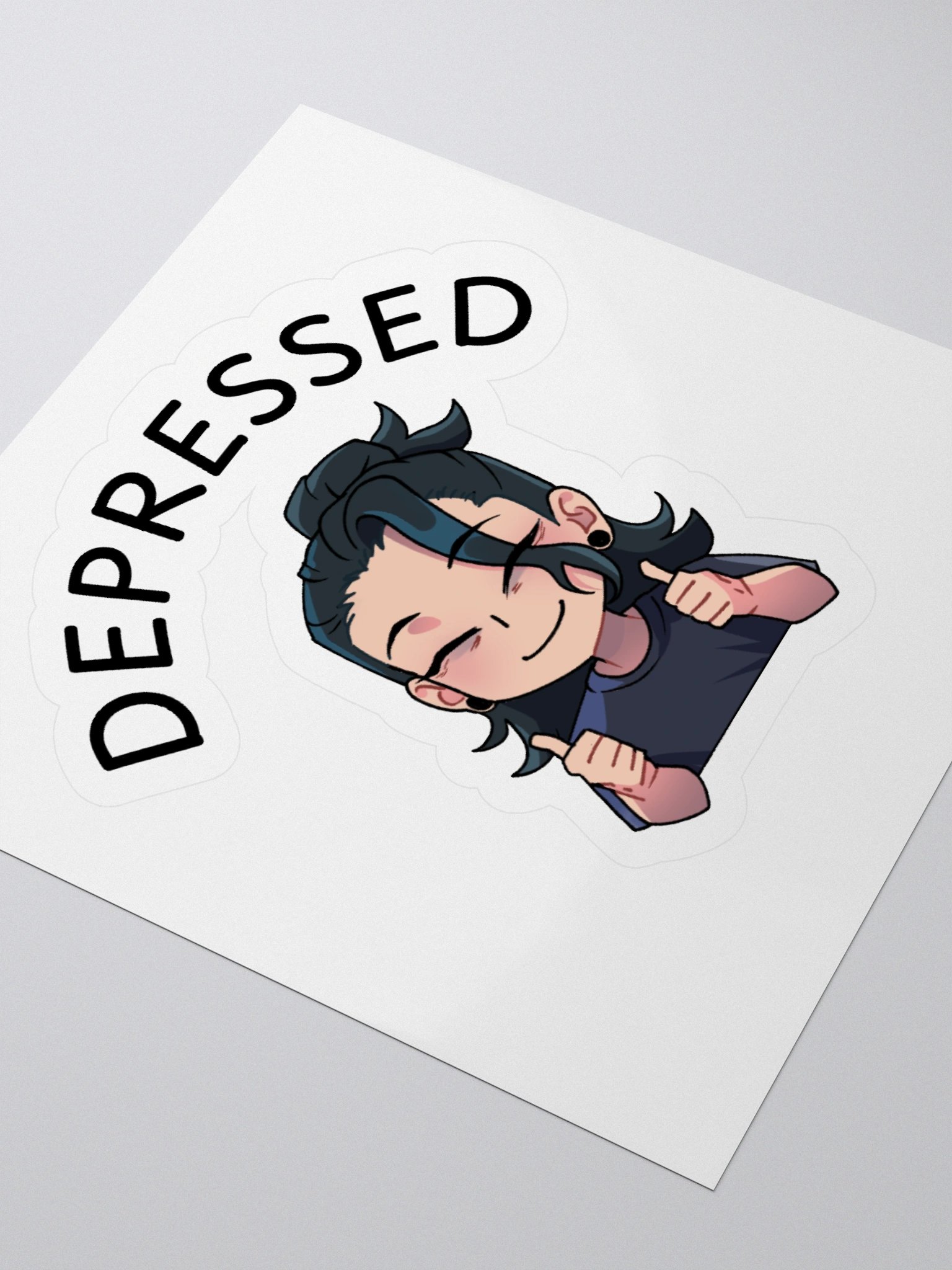 Depressed Geto Sticker product image (3)