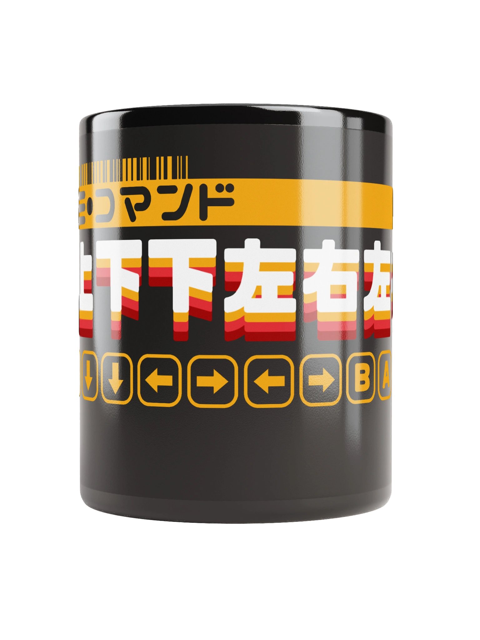 Konami Code Mug (black) product image (10)