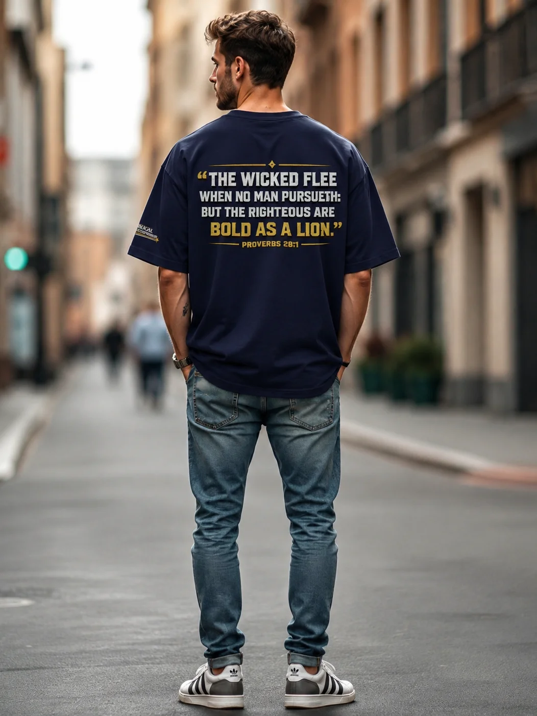 The Righteous Are Bold as a Lion Tee product image (2)