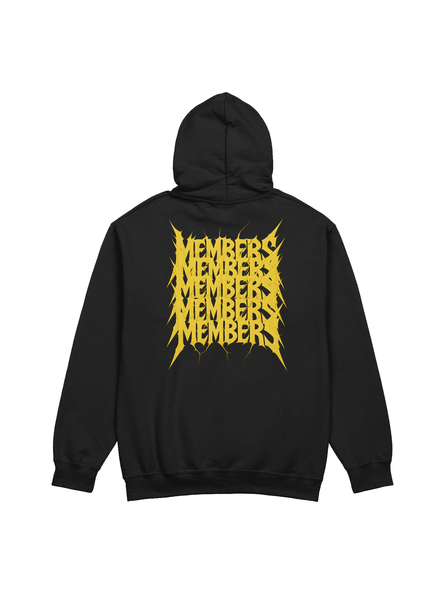 HOE MEMBERS HOODIE - BLACK product image (2)