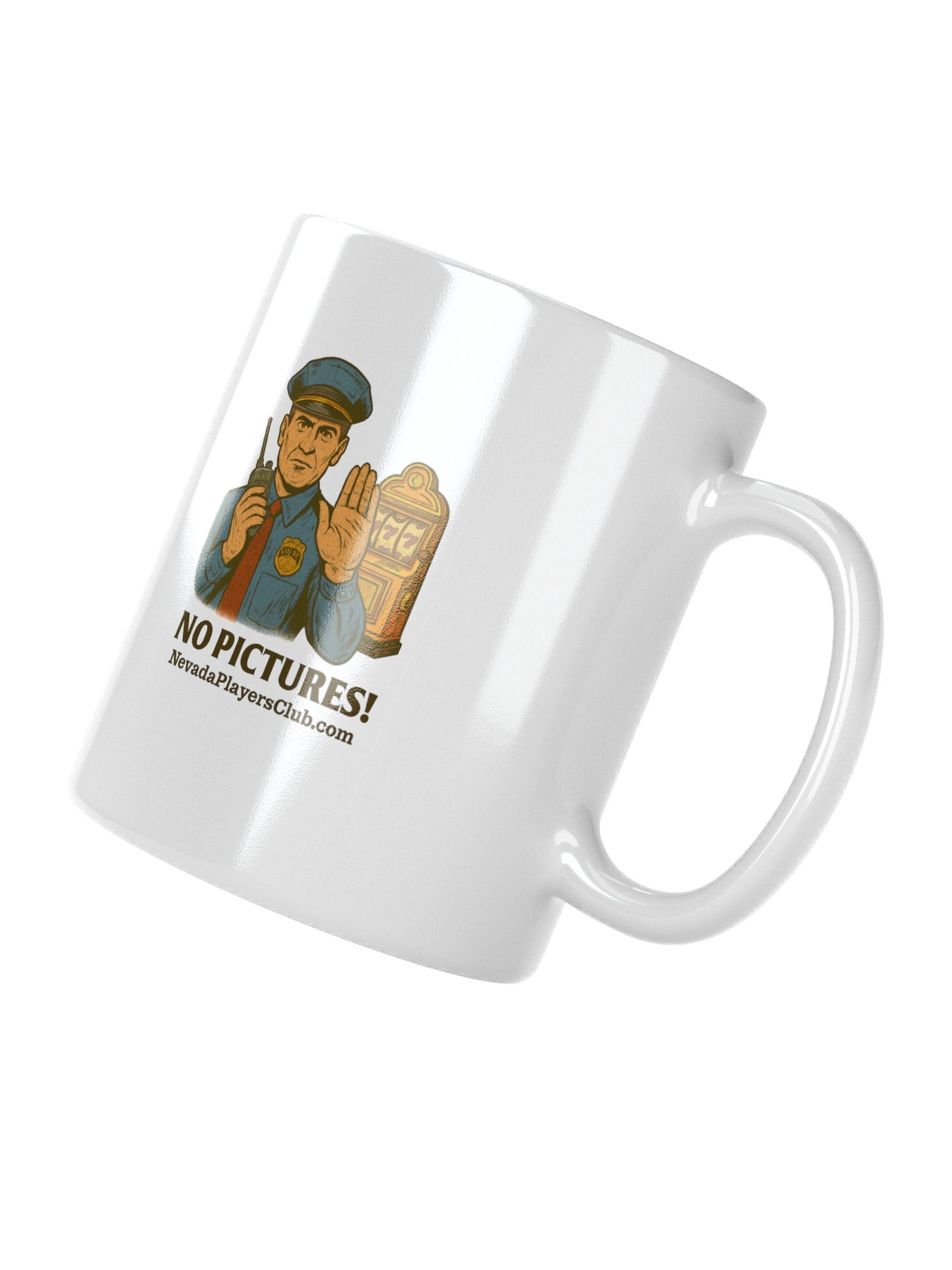 White NO PICTURES Mug - Uniform Edition product image (9)