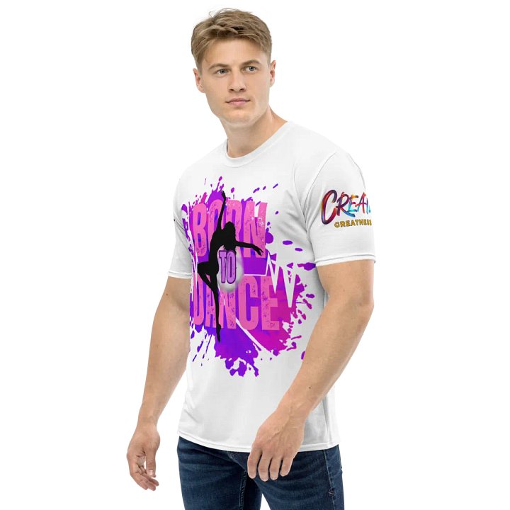 Born to Dance Her Silhouette Dynamic Huge Print T-Shirt product image (2)