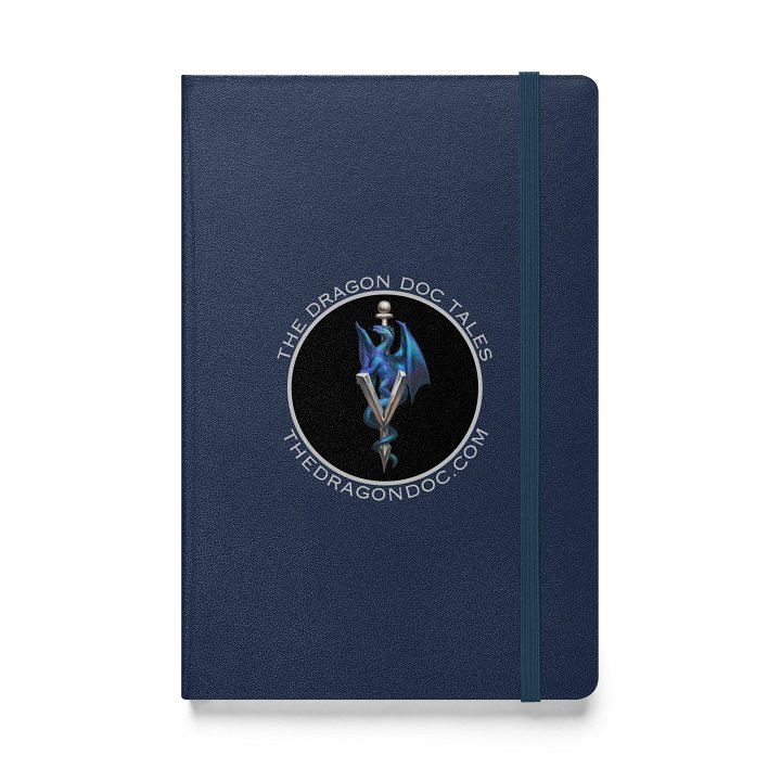 Dragon Doc Hardcover Notebook: For Notes, Sketches, and Plans to Save the World (Dark Colors) product image (5)