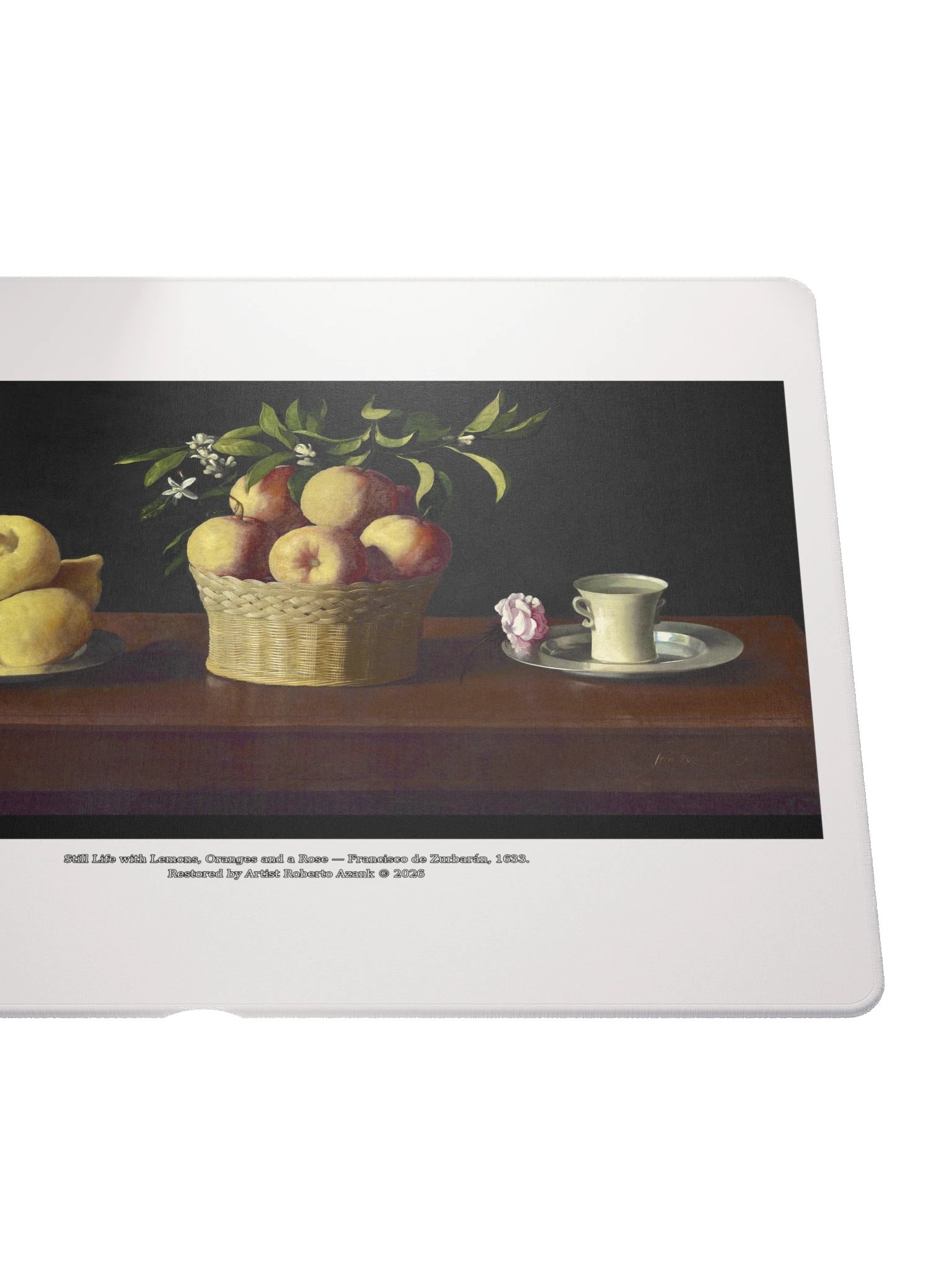 Still Life with Lemons, Oranges and a Rose — Mouse Pad product image (5)