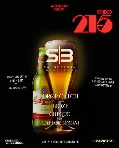 🪩BACK2BACKS AT @studio215.disco - 8.14🪩

Music is always better with friends so we're putting that concept to the test at @21...
