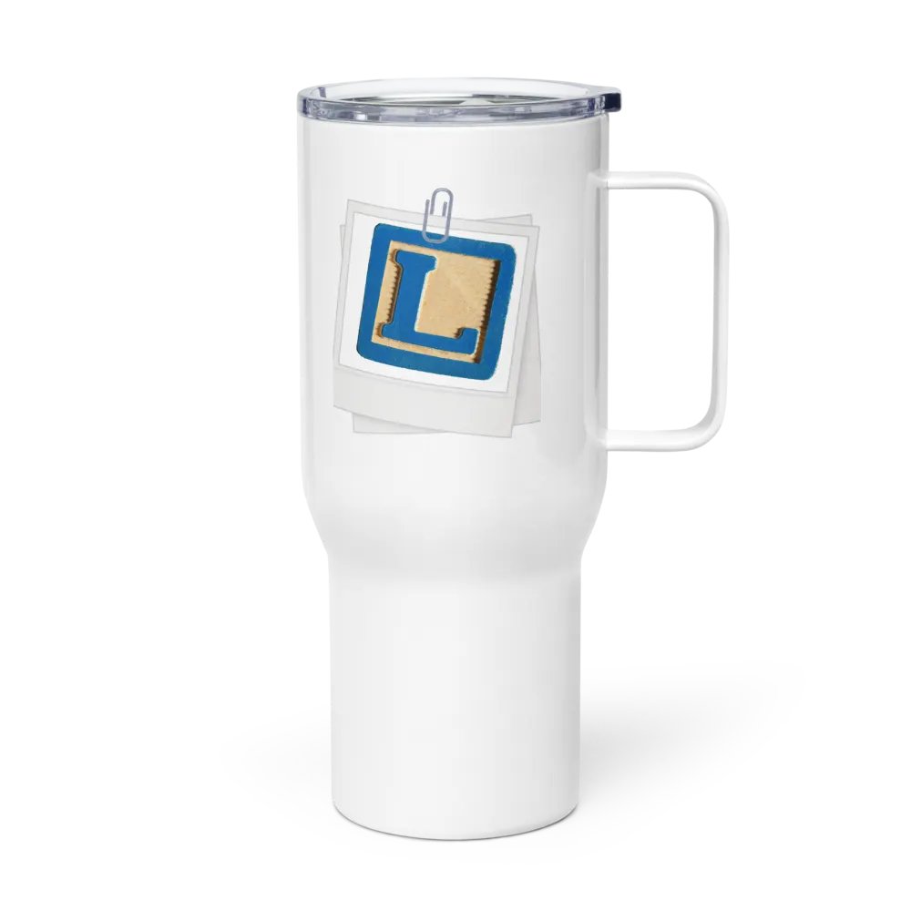 Lucky Letters Stainless Steel Travel Mug product image (4)