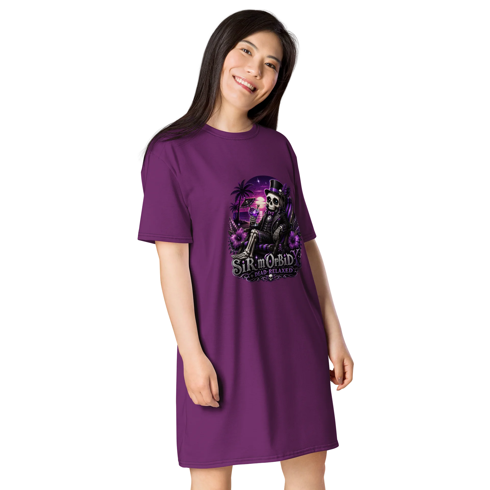 ''Dead Relaxed'' T-Shirt Dress product image (4)
