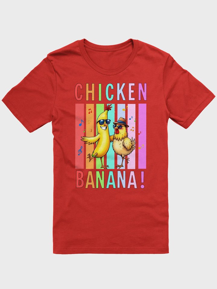 Chicken Banana Sunny Duo Unisex T-Shirt product image (1)