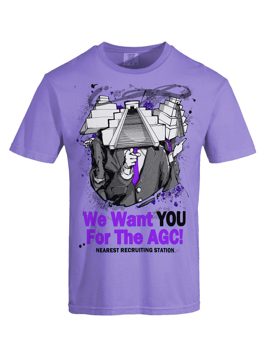 AGC RECRUIT TEE PURPLE product image (5)