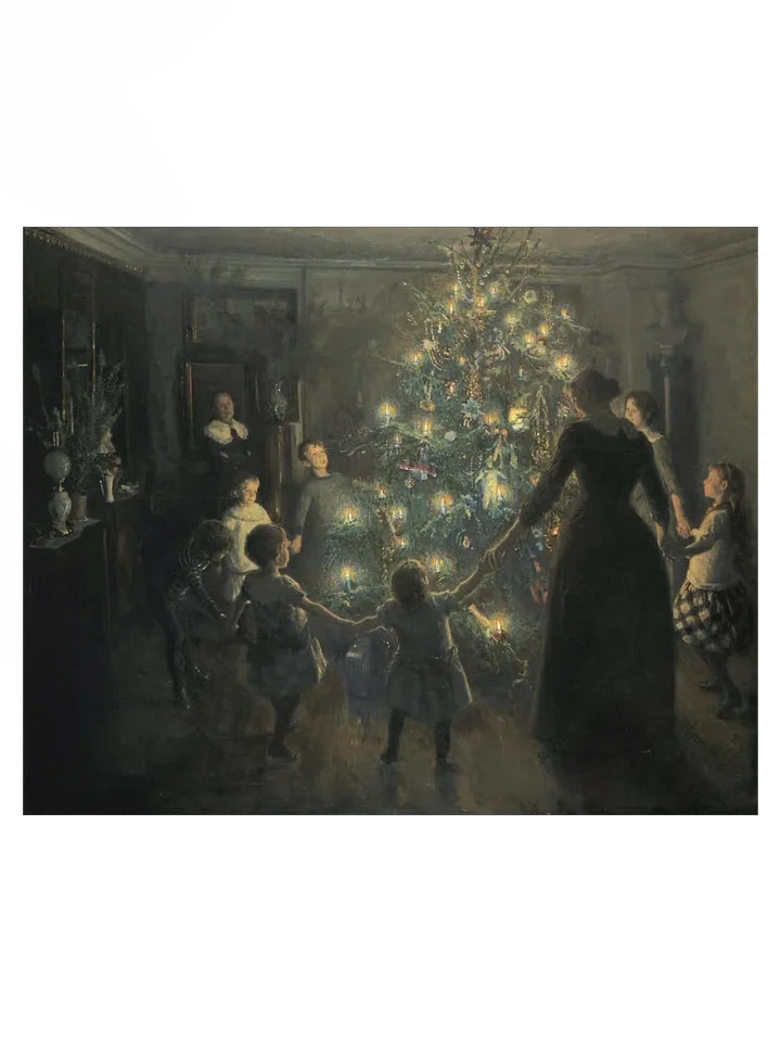 “Joyful Christmas” by Viggo Johansen Poster product image (1)