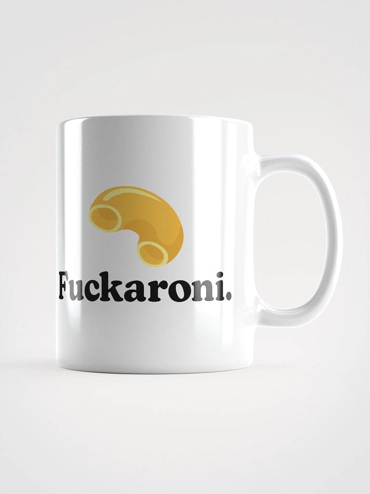Fuckaroni mug - left handed product image (1)
