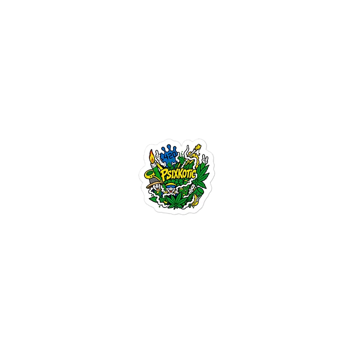 Psixkotic 420 Die Cut Sticker product image (1)
