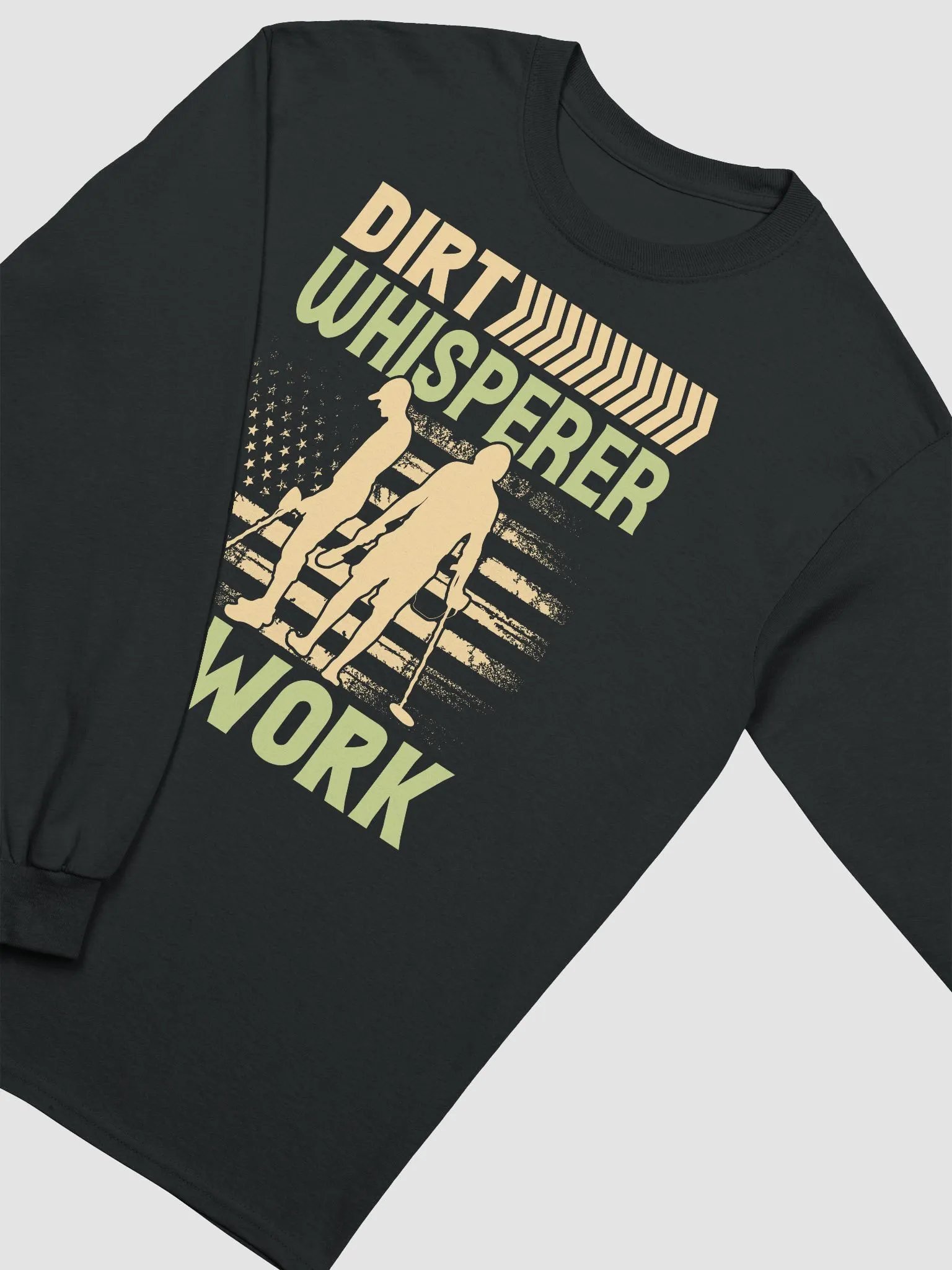 Dirt Whispering At Work Unisex Long Sleeve Tee product image (18)