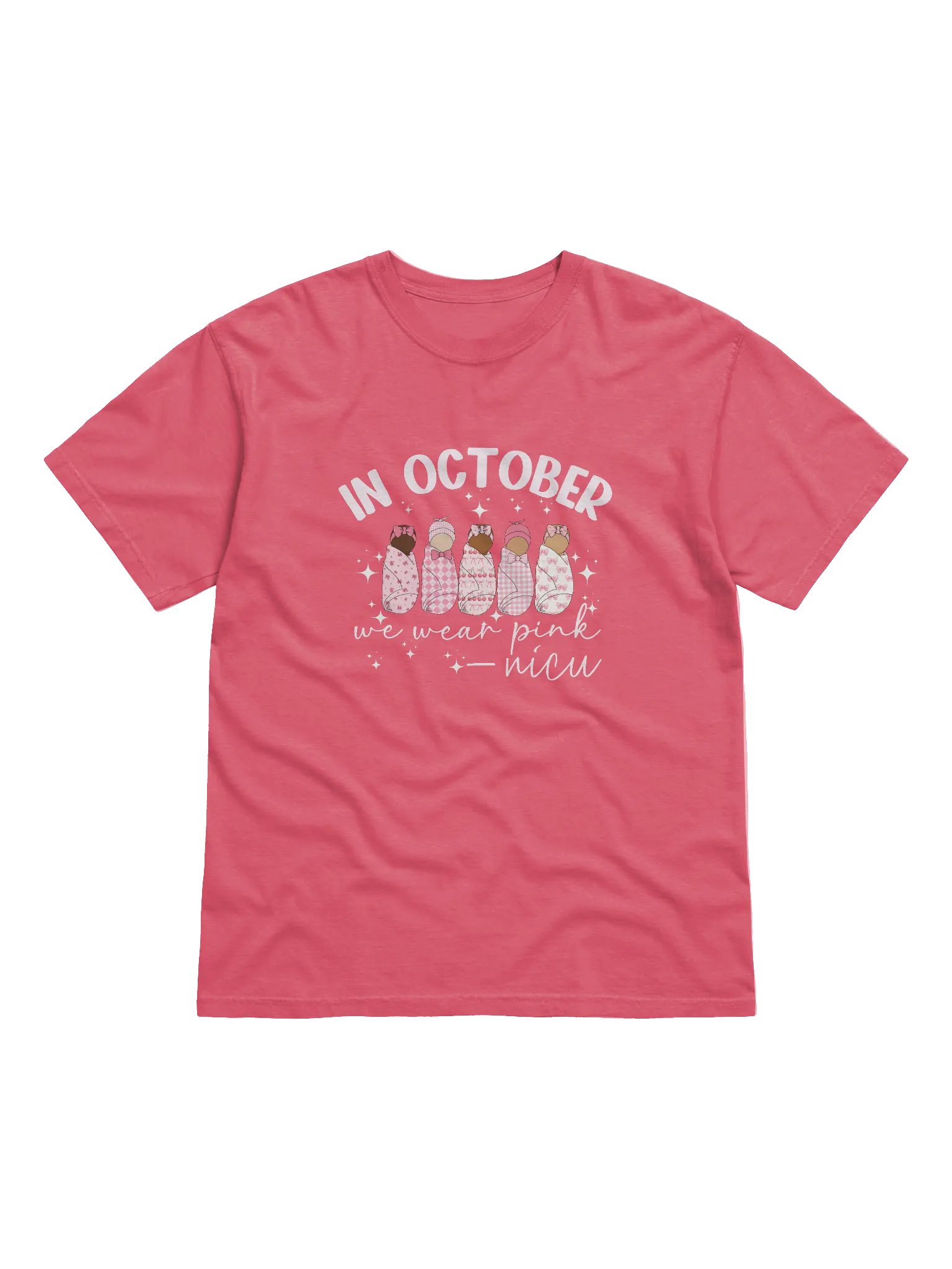 NICU, We Wear Pink T-Shirt product image (1)