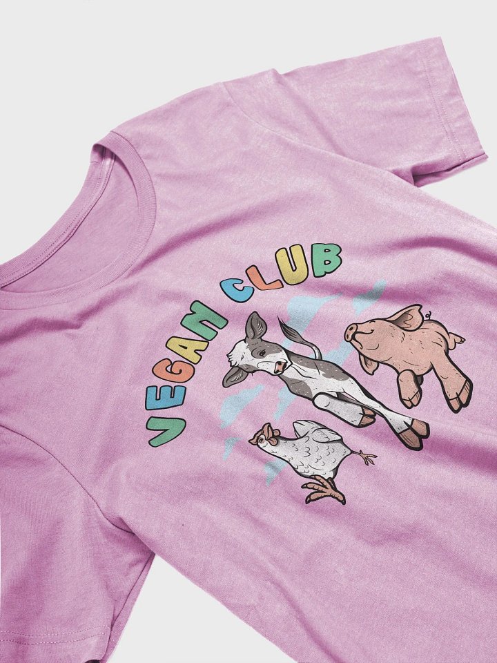 Vegan Club tee product image (2)