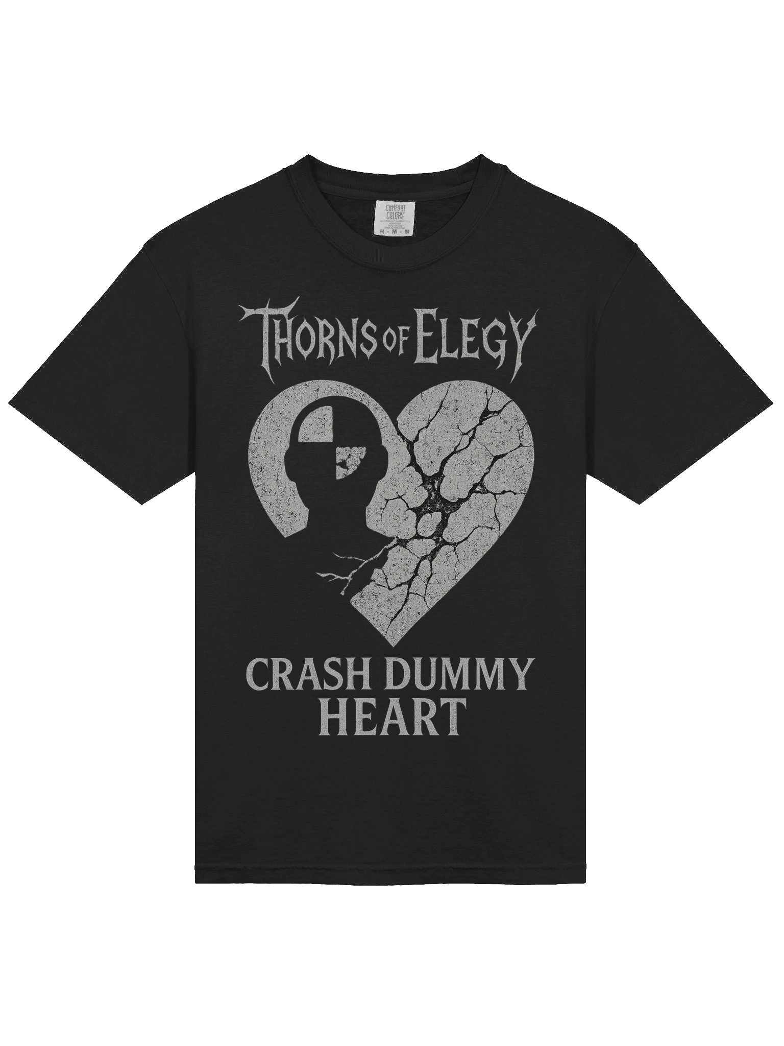 Crash Dummy Heart Tee – Thorns of Elegy product image (3)