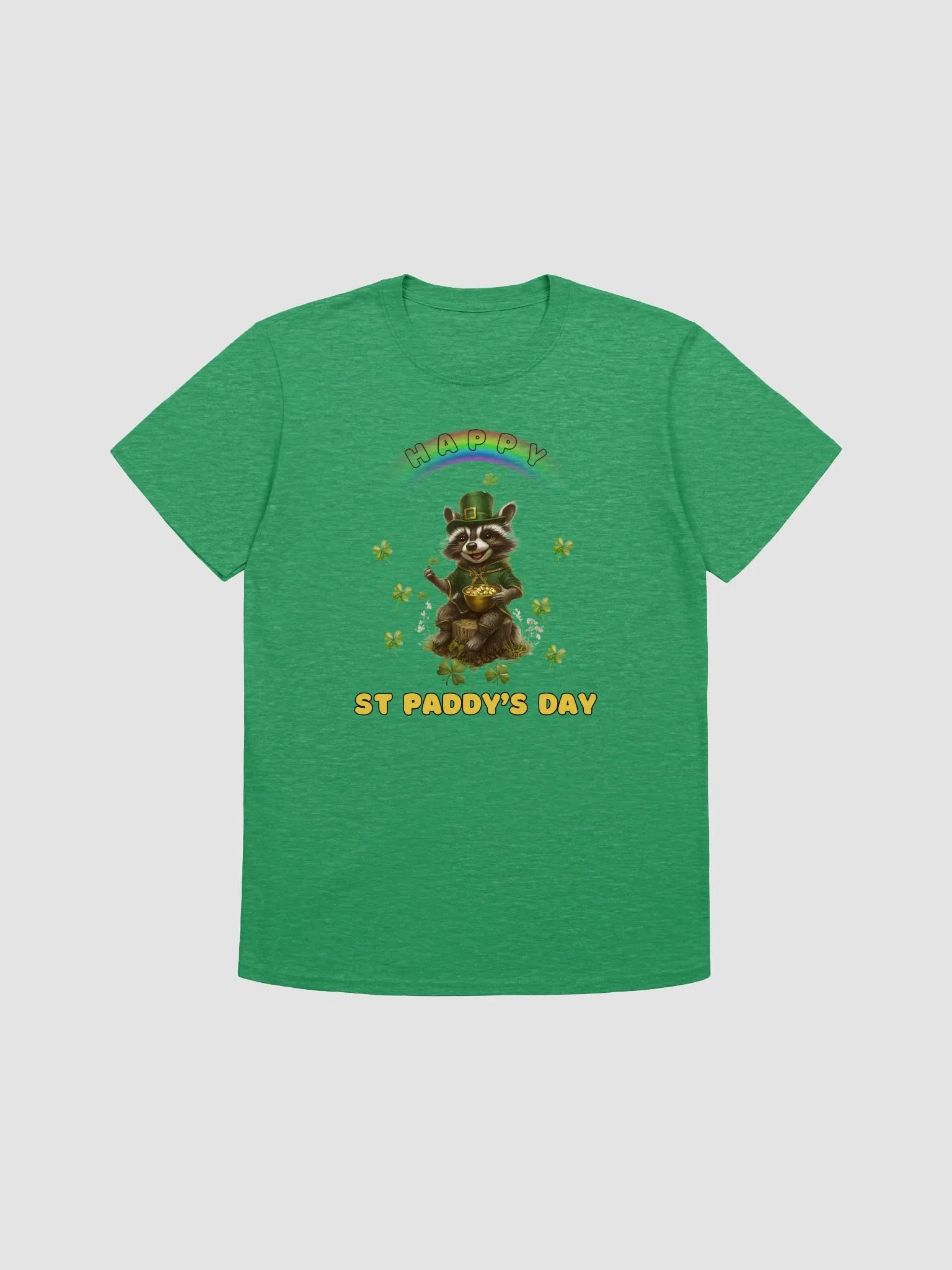Lucky Raccoon Pot of Gold T-Shirt product image (1)