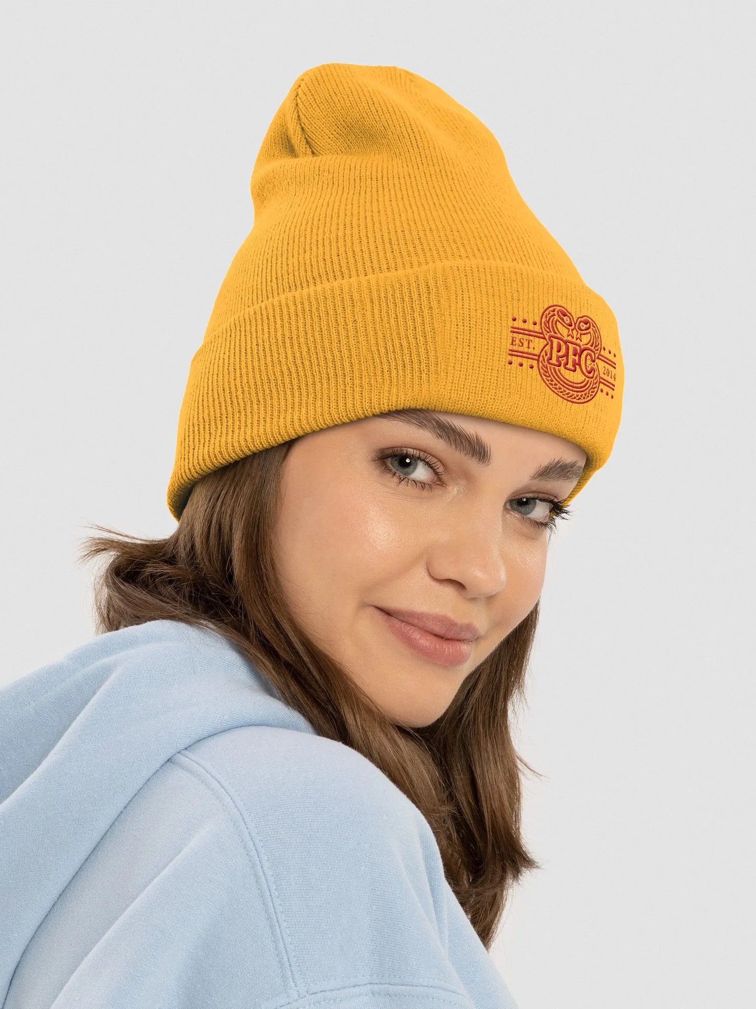 Infinity Snake Cuffed Beanie product image (12)
