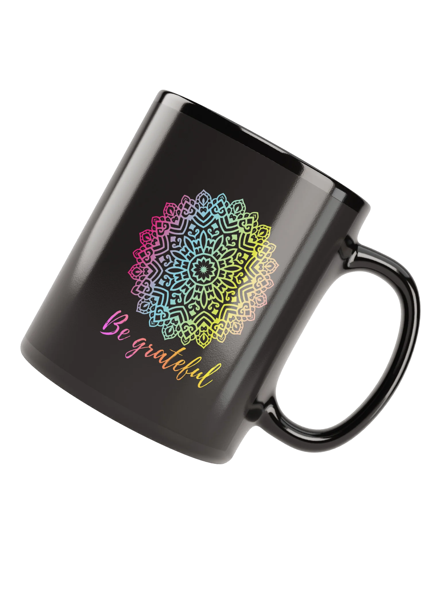''Be grateful'' mandala mug product image (7)