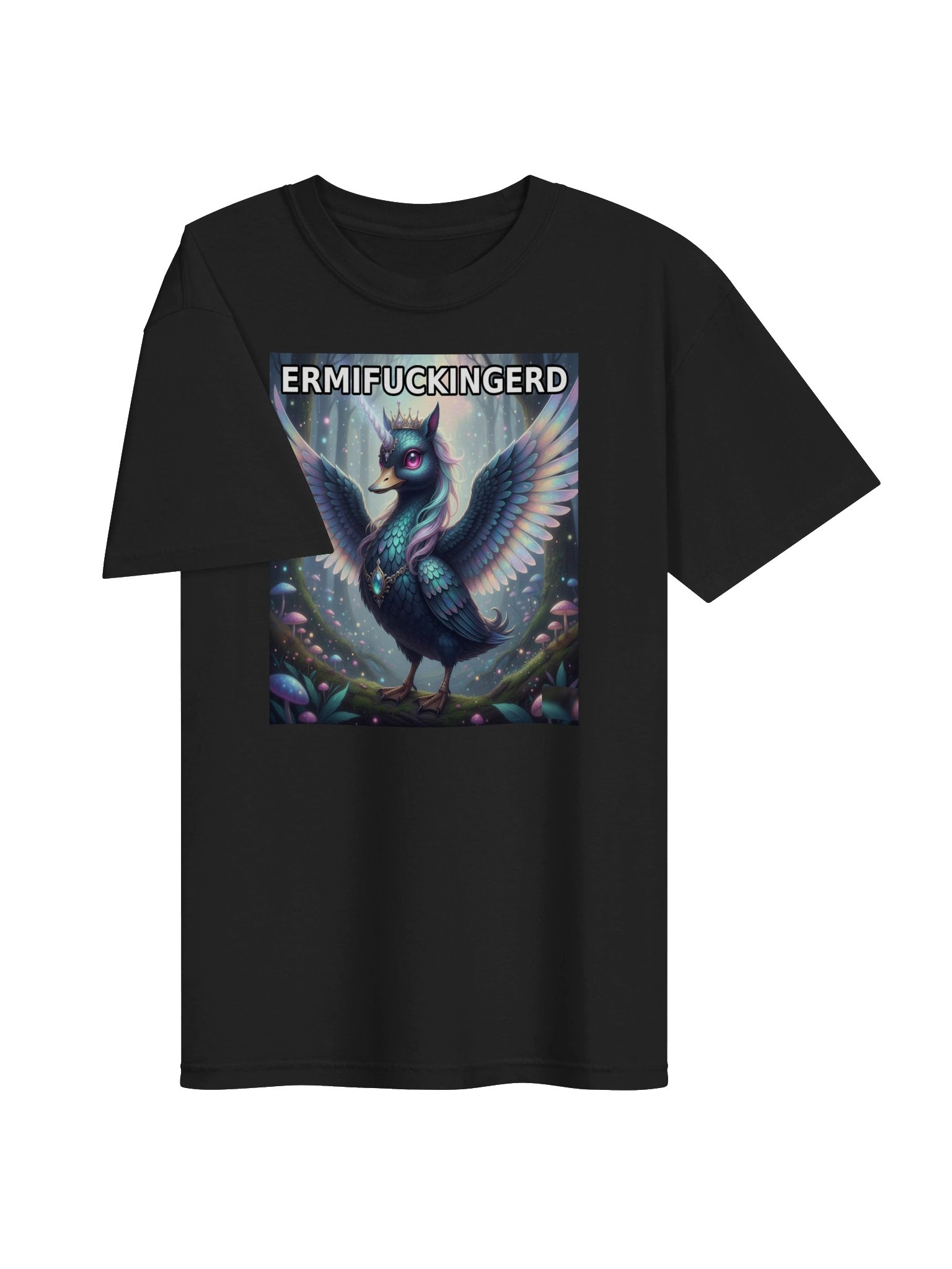 ERMIFUCKINGERD Realistic Duckicorn Tee product image (3)