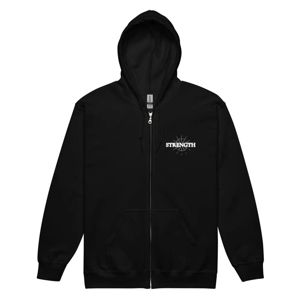 11 - Strength Zip Hoodie product image (1)