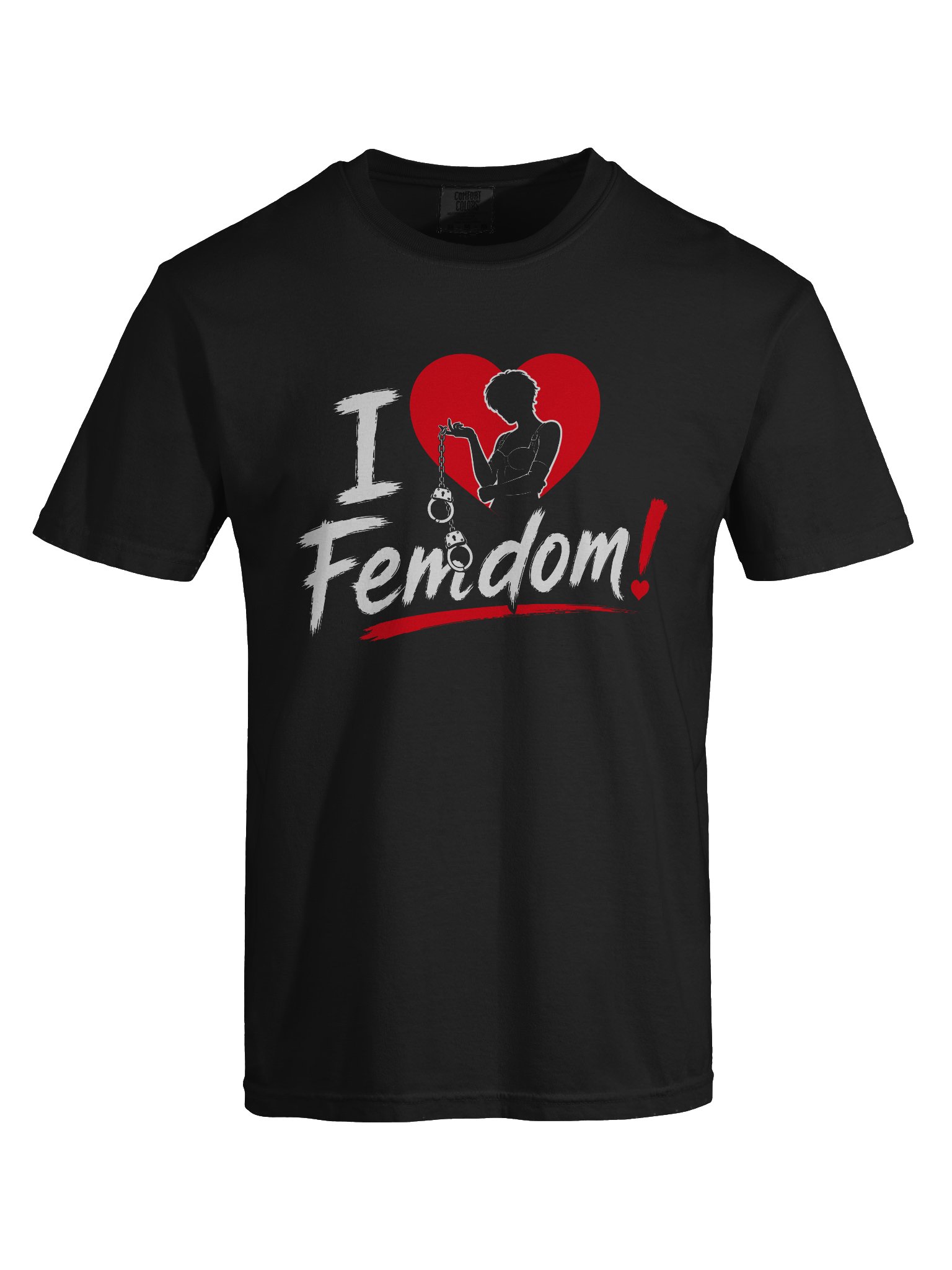 I Love Femdom! – Gothic Heart Sticker Design product image (5)