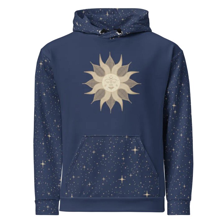 Mystic Sun Starry Night Sky Hoodie product image (2)