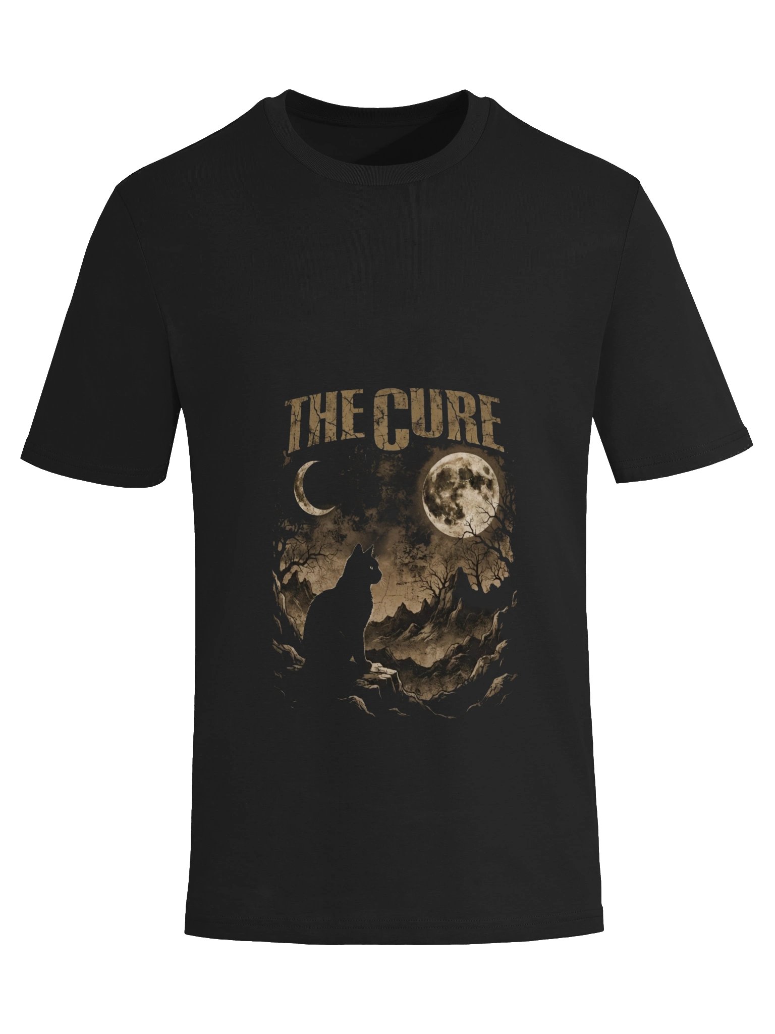 Black cat rocky landscape moons product image (9)
