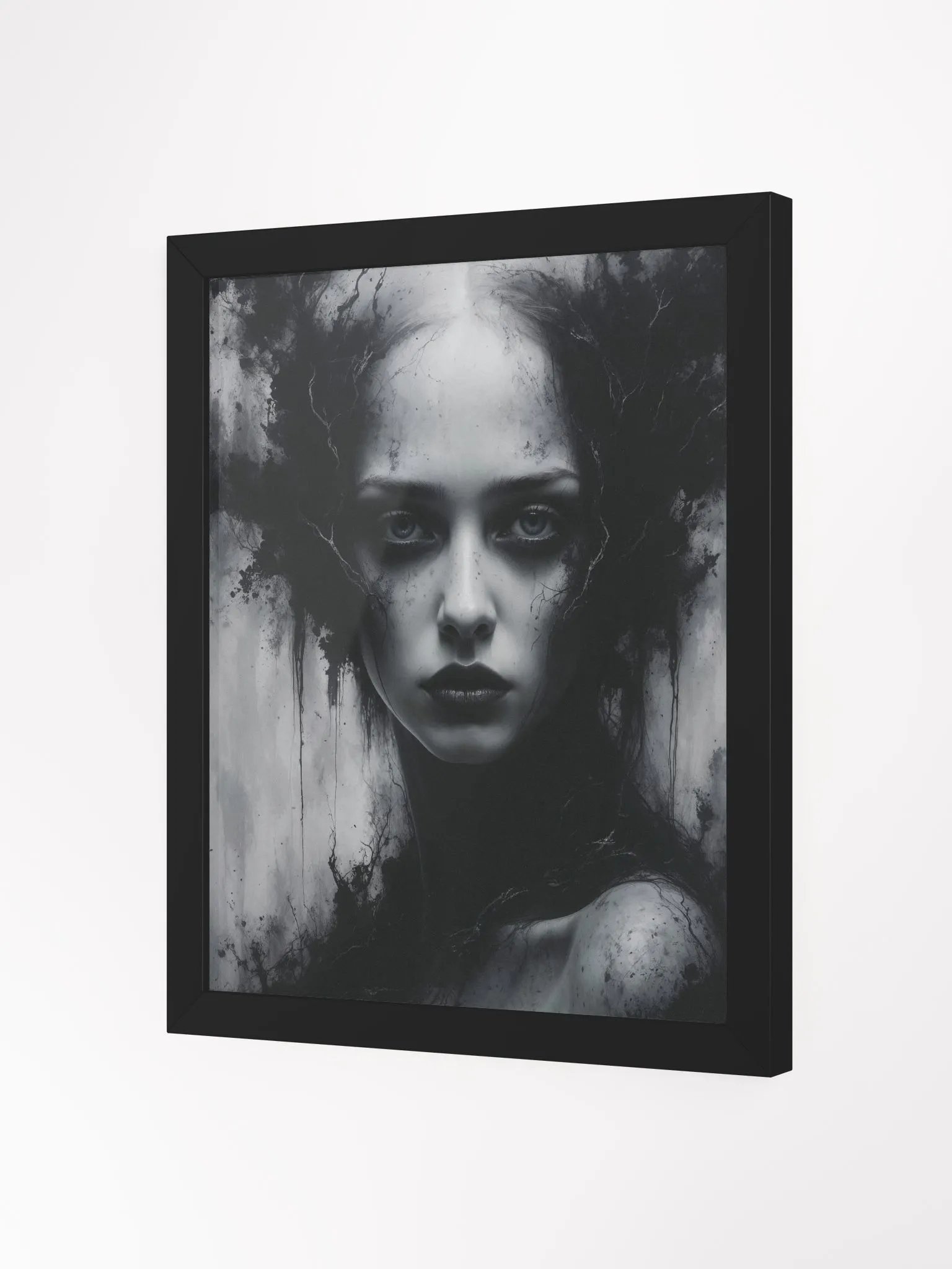 Ethereal Intensity Framed Art Print product image (11)