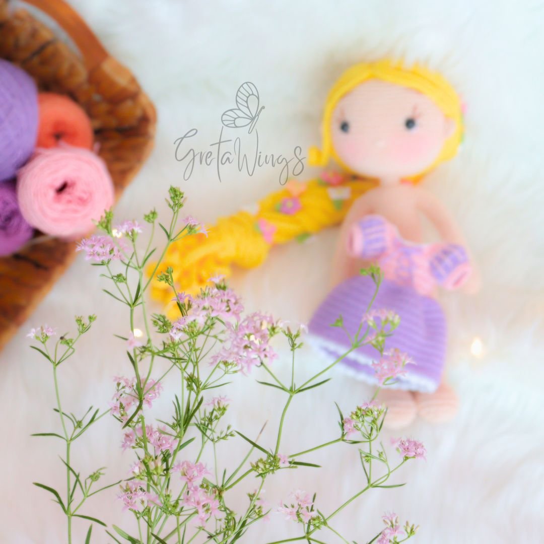 Princess Rapunzel Amigurumi Pattern (digital download) product image (2)