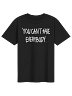 Blackout Tee — You Can't Save Everybody