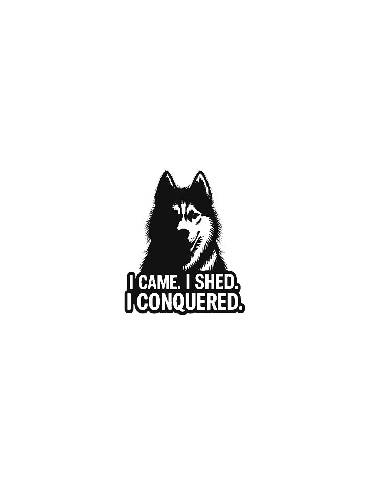 Playful Husky Desk Mat product image (1)