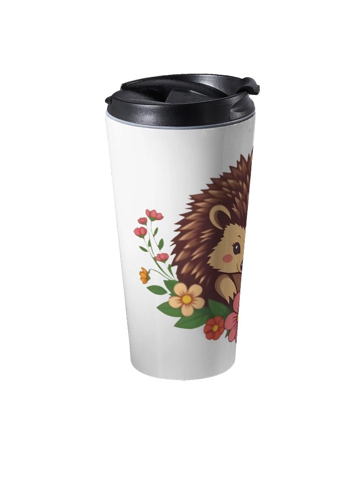 Floral Hedgehog Travel Mug product image (2)