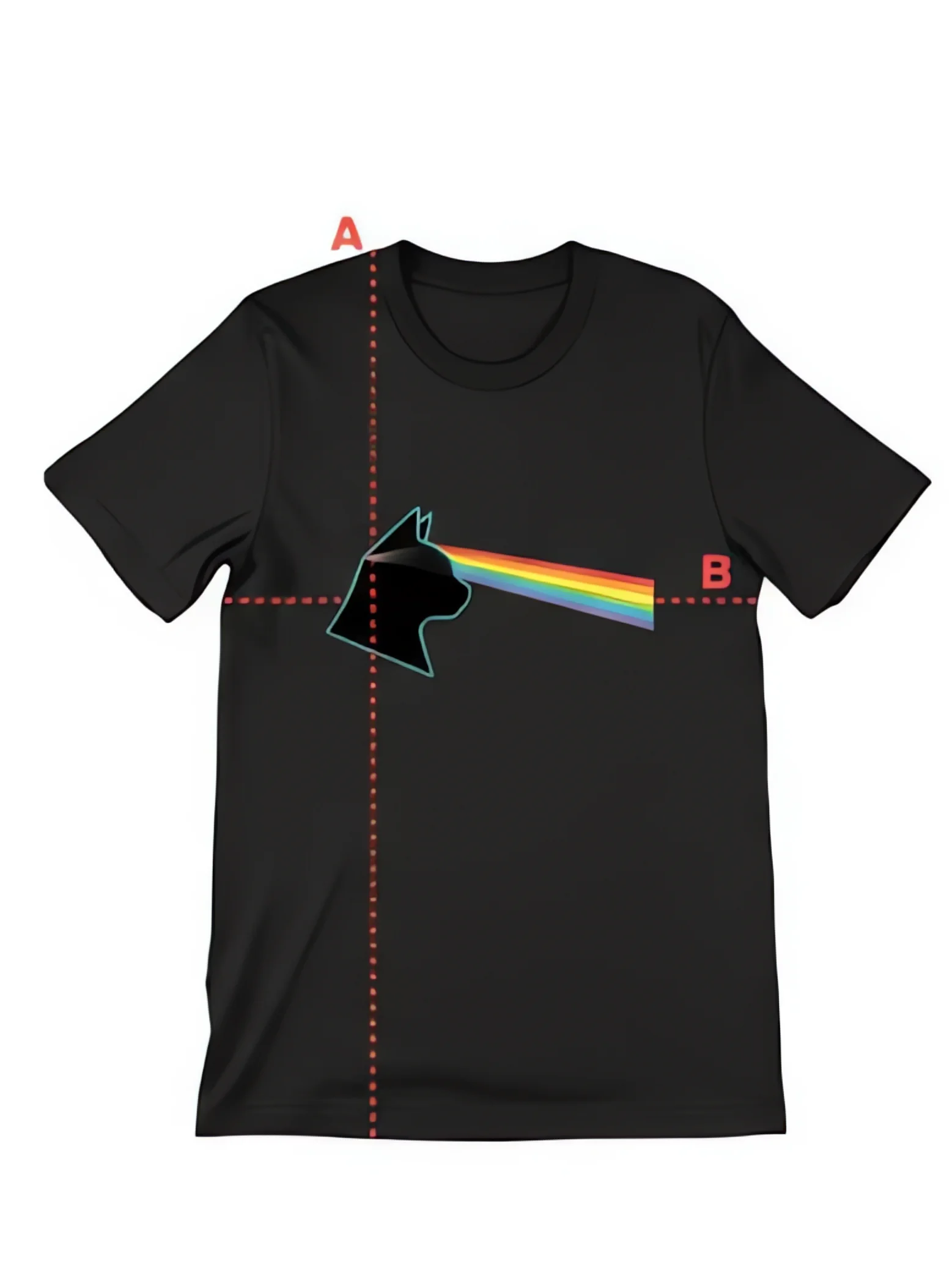Dark Side of the Meow TEE 👕 product image (7)