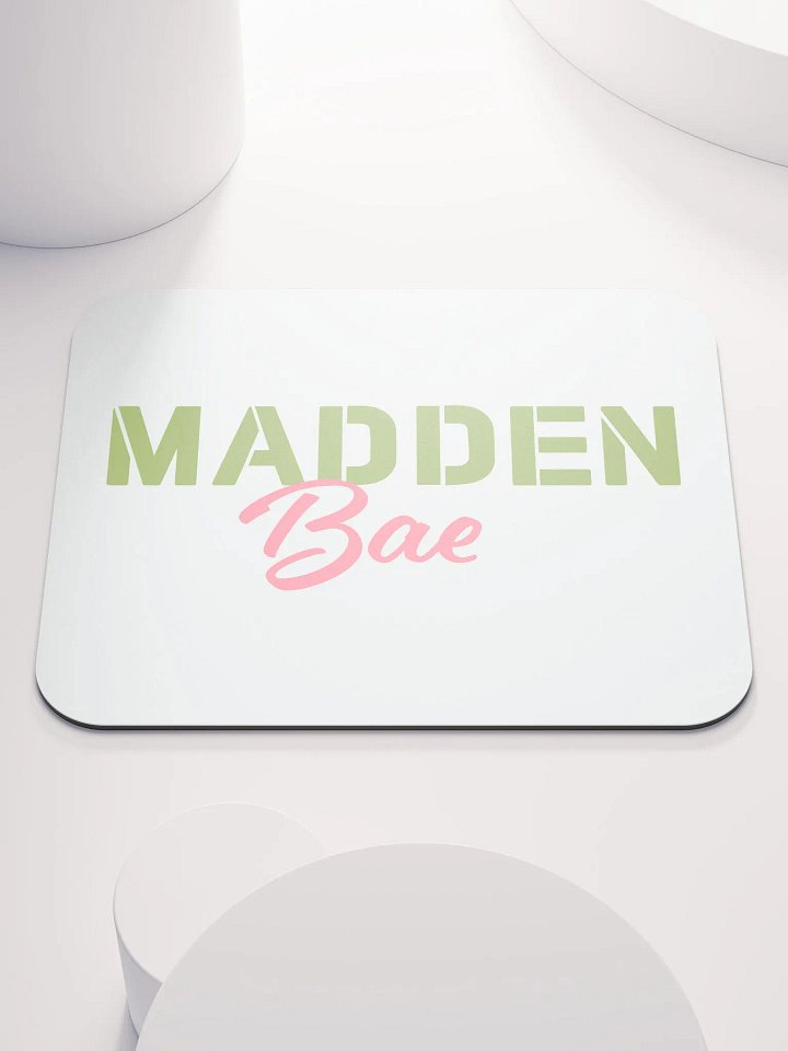 MaddenBae Mouse Pad Green and Pink product image (1)