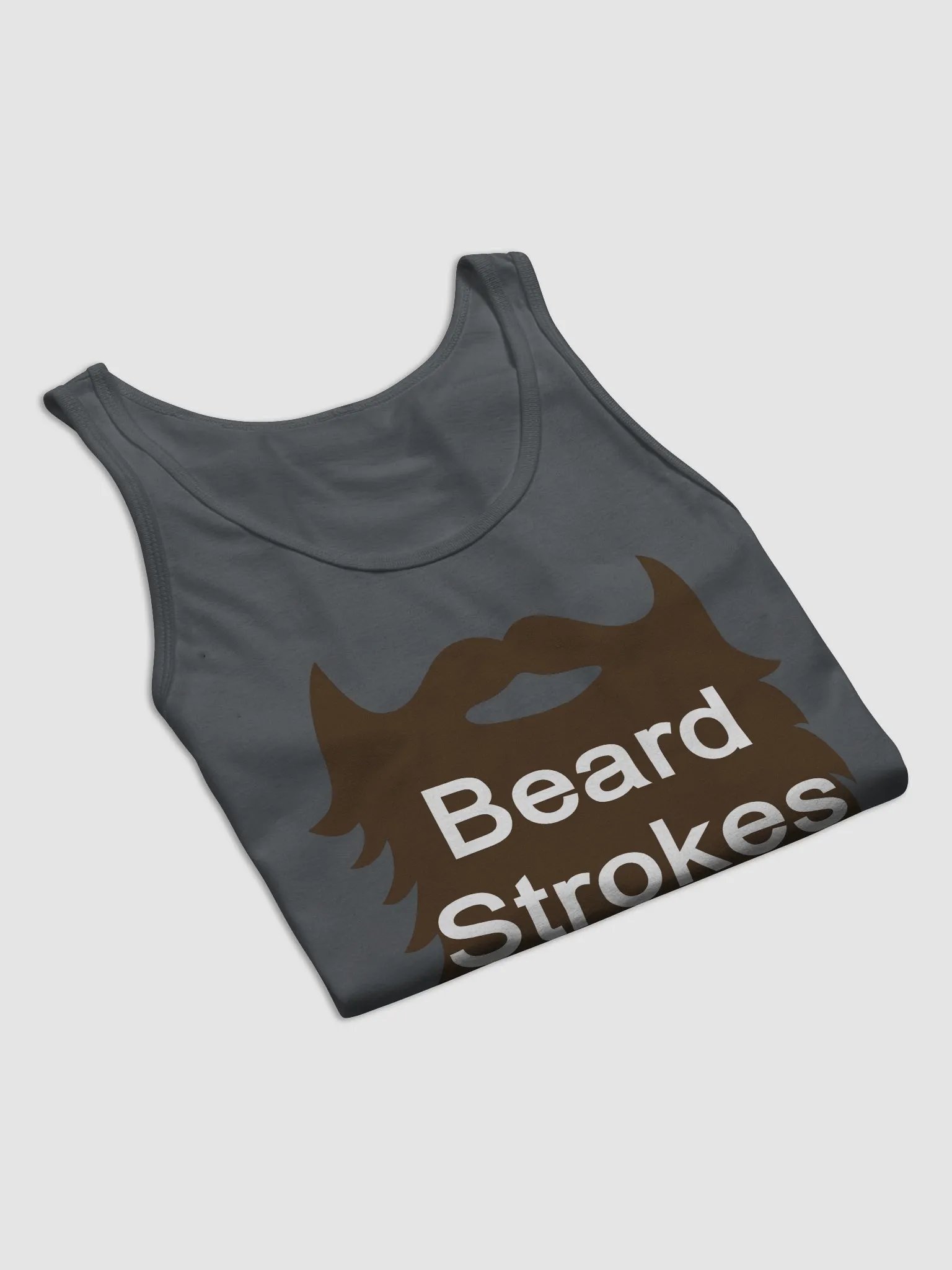 Beard Strokes Tank Top - Unisex (Brown Beard) product image (8)